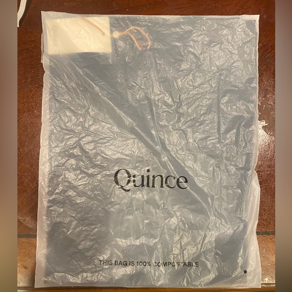 100% Washable Silk Mini Slip Dress quince - Picture 3 of 5